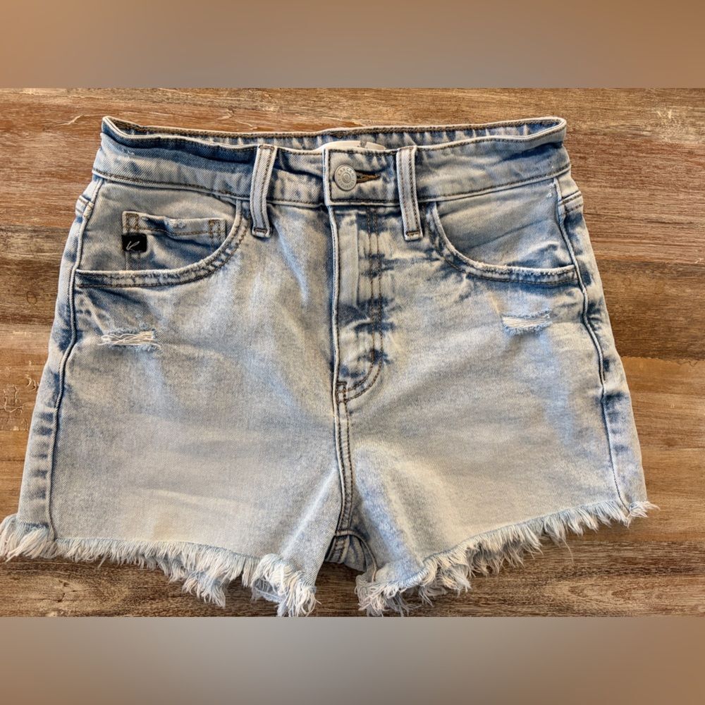 Altar'd‎ State Jean Shorts Gardenia Essentials High Rise Mom Shorts Size Small